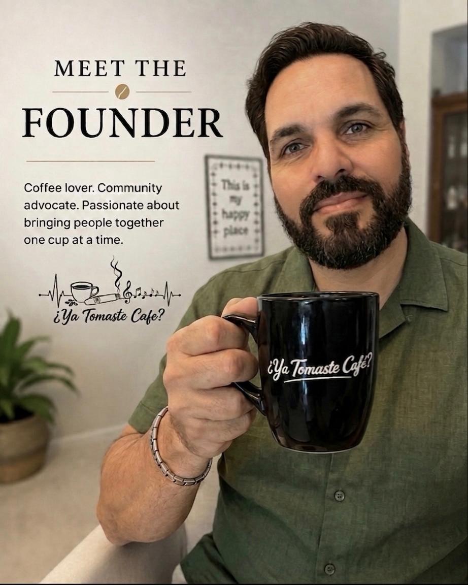 Alexander Guzman — Founder of ¿Ya Tomaste Café?